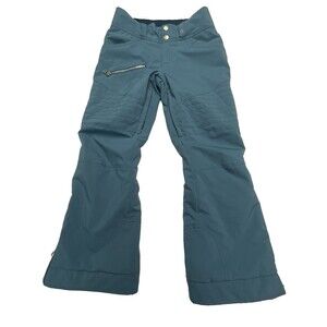 Obermeyer Teal Ski Snow Pants Extended Wear System Teen Size 10-12 Medium